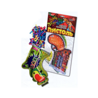 Пистоль Надувная хлопушка купить в Фокино Приморский края | fokinoprimorskij.salutsklad.ru