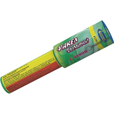 Дымовой (с чекой) зеленый Фальшфейер купить в Фокино Приморский края | fokinoprimorskij.salutsklad.ru