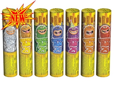 Цветной дым 25 Цветной дым купить в Фокино Приморский края | fokinoprimorskij.salutsklad.ru