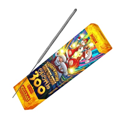 Цветной 300 мм. Бенгальские огни купить в Фокино Приморский края | fokinoprimorskij.salutsklad.ru